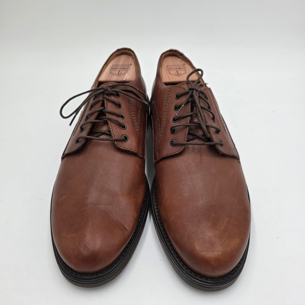 Clarks Mens Brown Leather Derby Dress Shoes Made in Italy Size 11 N 36793